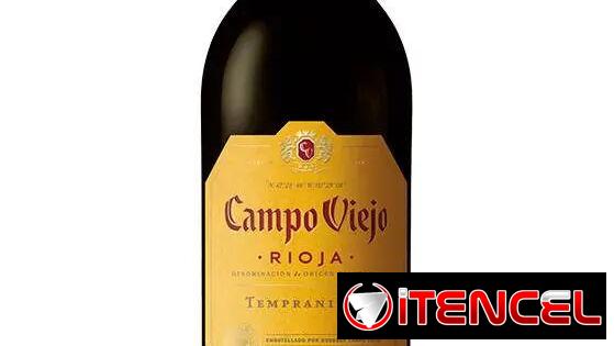 Vino Campo Viejo Rioja Blanco y Tempranillo.