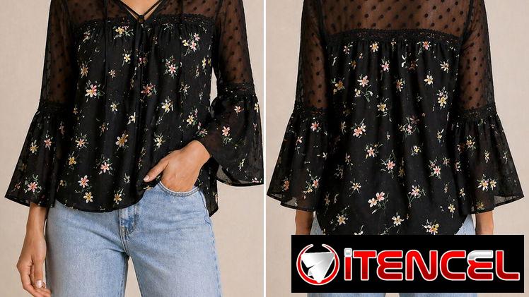 Blusas de mangas largas