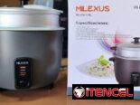 🎁Olla arrocera Milexus con vaporizador en negro, blanco y gris