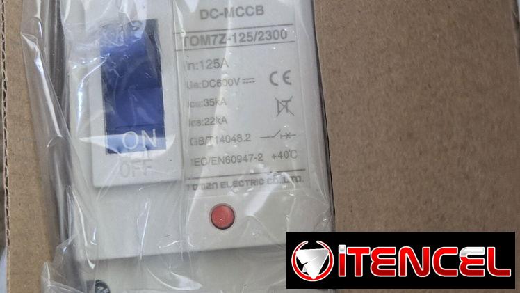 💥💥Breaker DC tipo MCCB de alta potencia, 125 A 60usd
