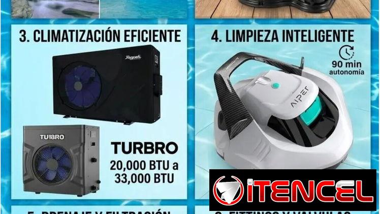 Equipamiento  para su piscina