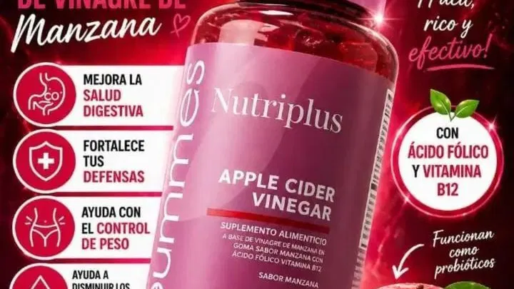 GOMITAS DE VINAGRE DE MANZANA