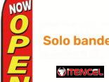 Bandera Anuncio Abierto/ En funciones
