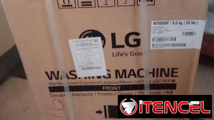 Lavadora Inverter LG de 9kg . Carga superior.