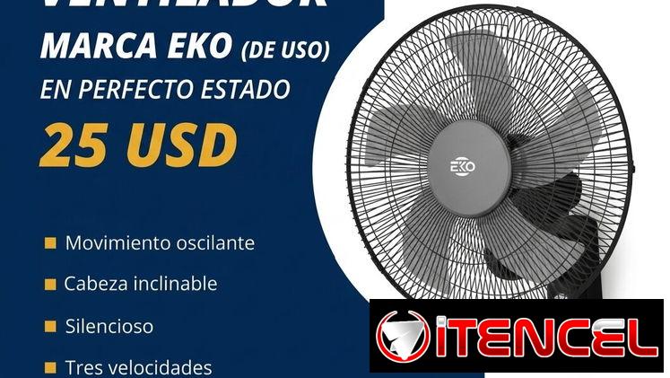 Ventilador eso de uso (poco uso)