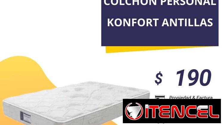 Colchones Camero y Personal Marca Konfort
