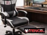 Silla de escritorio y PC gamer