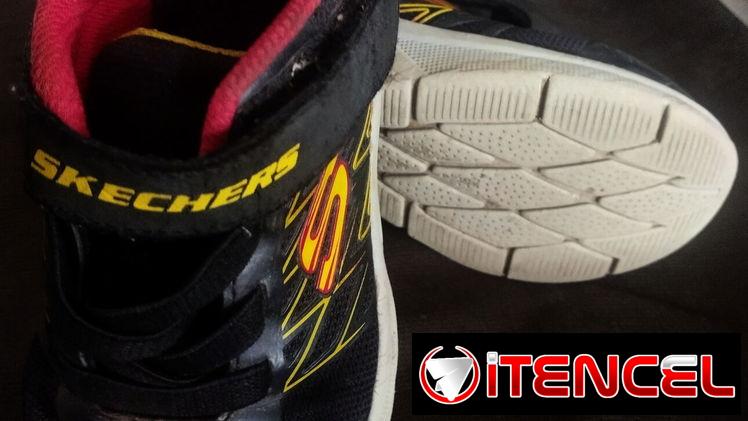 Tennis de niño, marca SKECHERS, medida exterior (suela 19 cm) en 6000 cup