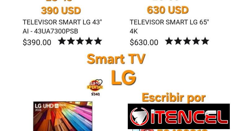 Televisores LG (Smart TV)