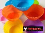 Moldes de silicona para cupcakes 10 por SOLO 1800 CUP.