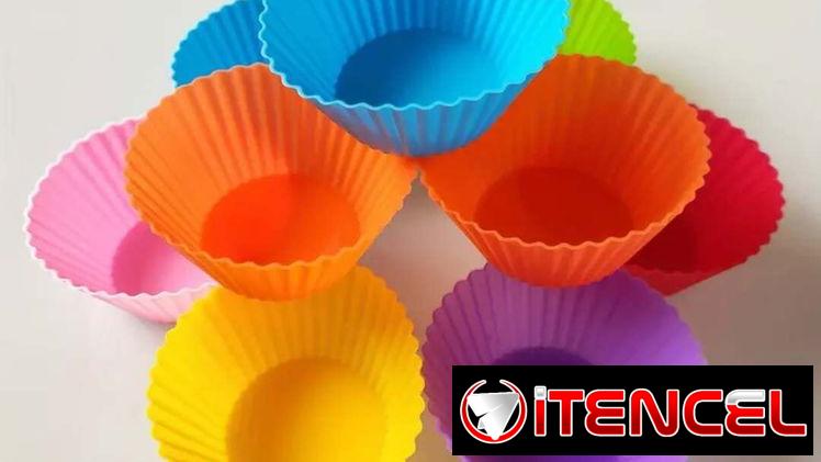 Moldes de silicona para cupcakes 10 por SOLO 1800 CUP.
