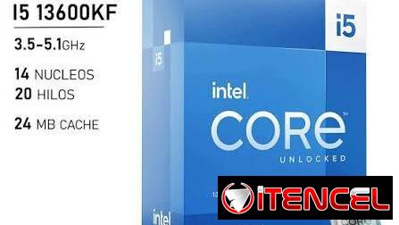 New Intel Core i5-13600KF Procesador de escritorio 14 núcleos (6 núcleos P + 8 núcleos E) – Desbloqueado