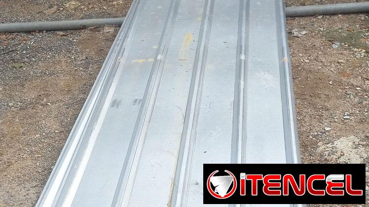 Tejas de zing 5 monta de canal 3.85×95