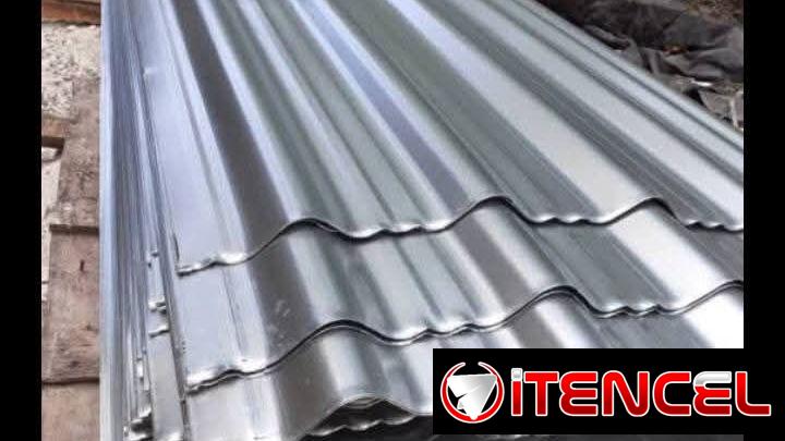 Tejas de zinc garvanizado