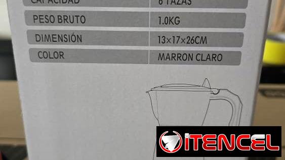 ☕ EKO ☕ CAFETERA ELÉCTRICA EKO 6 TAZAS. PAGO USD EURO ZELLE. TLF 54833699