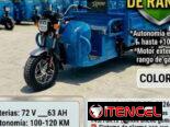 🛺Triciclo ☆ STAR 🛺            ☆CARACTERÍSTICAS ☆ •bateria72 V 63 AH  • ⁠Autonomía : 100-120 KM por carga  • ⁠Capacidad