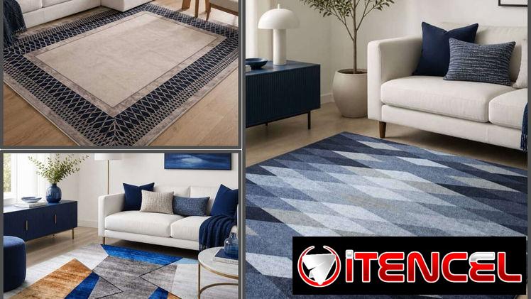 Alfombra Decorativa Moderna – Variedad de Tamaño y Diseño (cv)