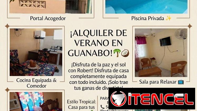 Alquile de casa en Guanabo