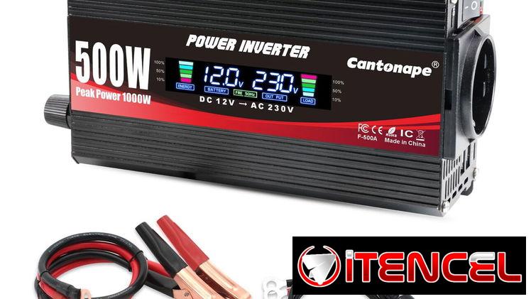 Combo para los apagones convertidor bateria y cargador de bateria