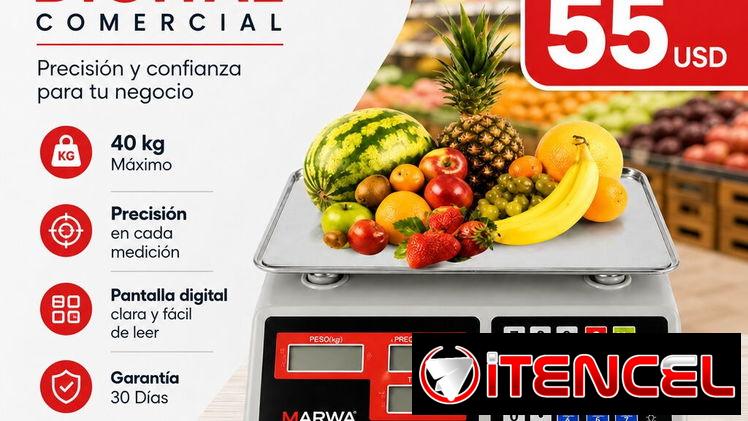 BALANZA DIGITAL COMERCIAL MARWA