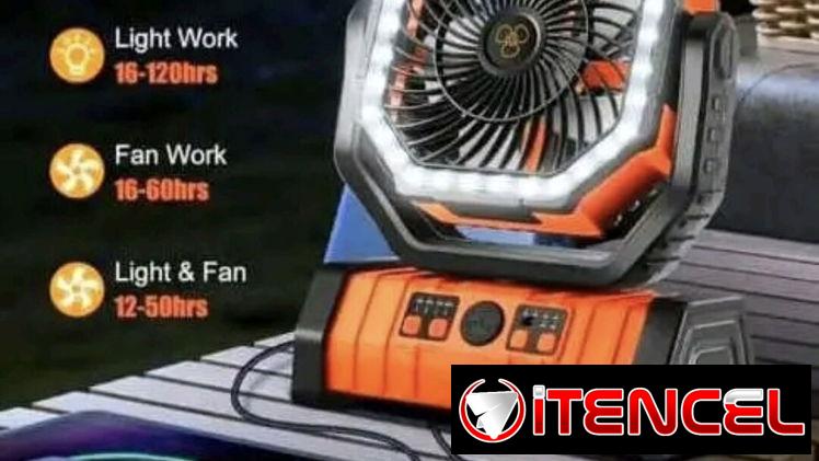 Ventilador recargable nuevo!!!