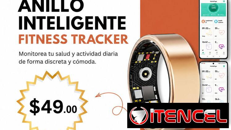 Anillo Inteligente Fitness Tracker Plateado #11 | videojuegoshabana.com
