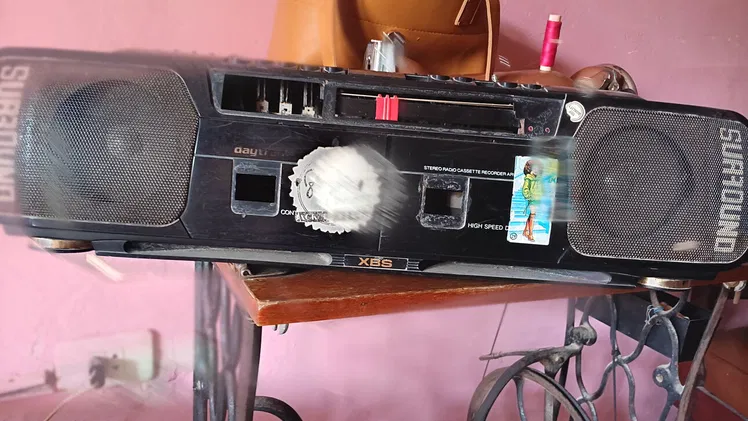 Tocadisco,casetera,disco y radio