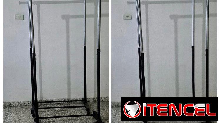 Perchas 64 pulgadas Alto x 47 pulgadas ancho