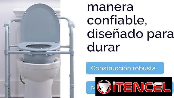 Silla sanitaria de ruedas, silla de Elevación de taza, colchón antiescaras, sillón de ruedas.