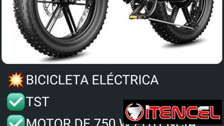 Bicicleta eléctrica Rebaja solo hasta mañana