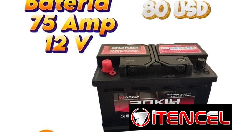 Bateria auto 12V75AH