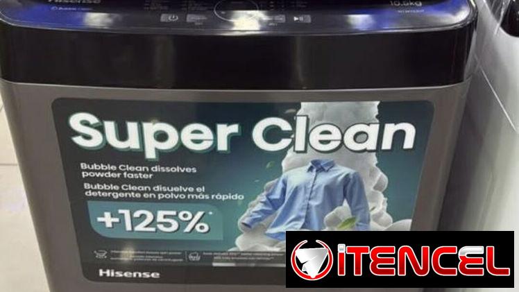 Lavadora automática Hisense