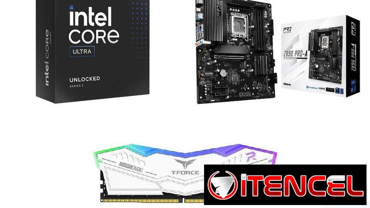 🎮 Kit Gamer 🎮 Core Ultra 5 245K (15 Gen)◽16GB RGB Team Group T-Force Delta◽ASRock Z890 Pro-A 📦0km