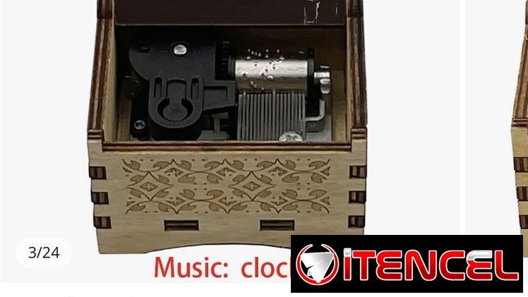 Caja de musica Coldplay (Tono Cancion “Clocks”)
