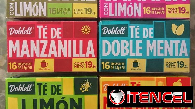 🌿 Tés Naturales – Caja 16 sobres x 1500 CUP (kinetica)