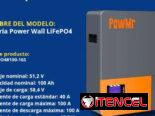 BATERÍA INTELIGENTE POWMR LiFePO4 51.2V 100AH 🔋⚡
