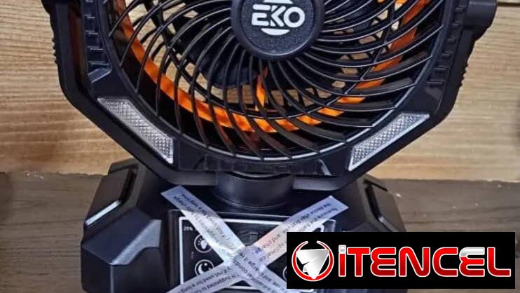 ventilador recargable Eko tipo F6