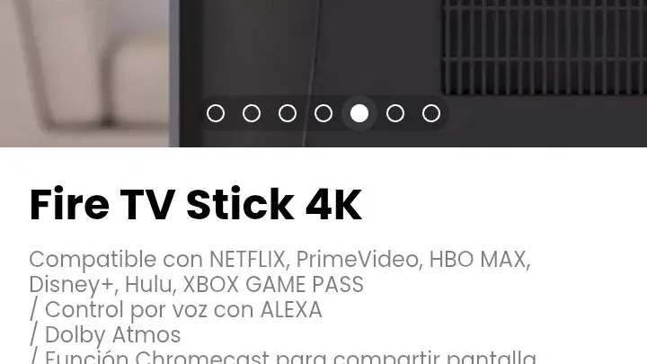 Fire TV Stick 4K. Control por voz con ALEXA. Nuevo