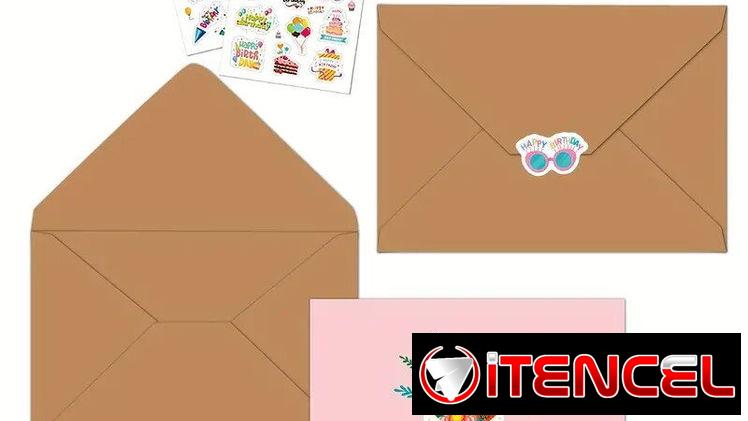 Tarjetas de cumpleaños con sobres y pegatina | videojuegoshabana.com