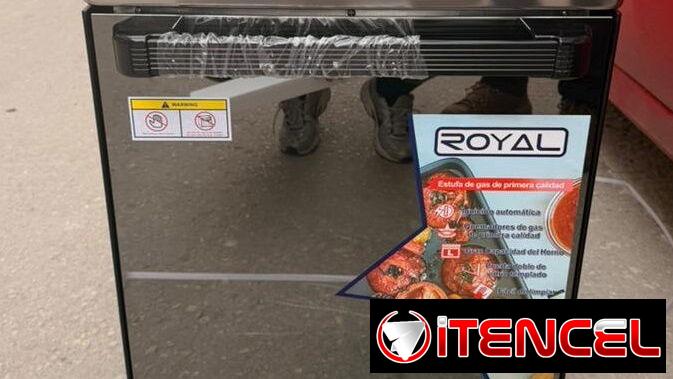 Cocina de gas con Horno Royal 4 Hornillas 20 ” nueva con mensajería!