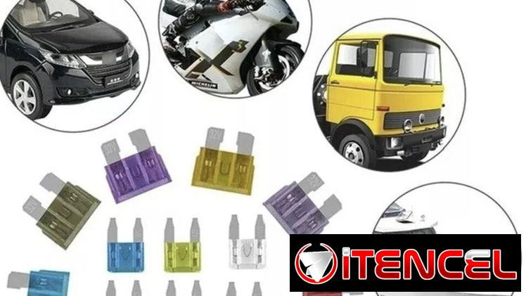 FUSIBLE PARA AUTOS Y MOTOS DE DIFERENTES AMPERAJES. modelo antiguo y moderno