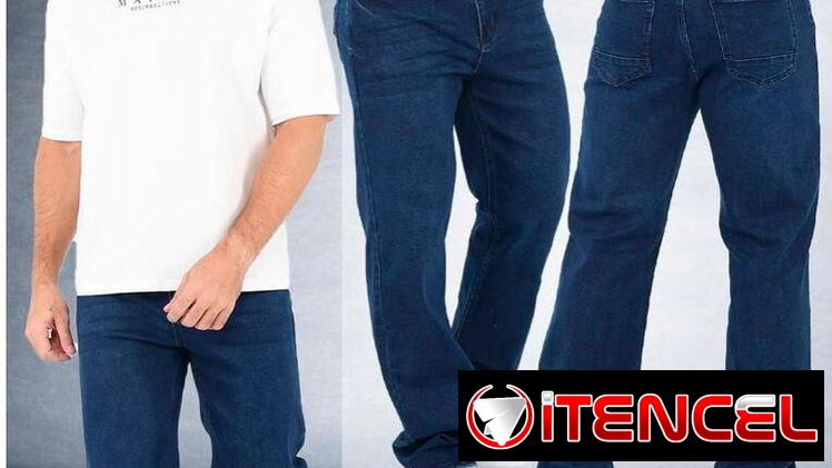 Pantalón de mezclilla elastizado de hombre. Tienda Buena Pinta