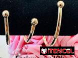 Joyas de oro, plata y acero inoxidable manillas pulsos anillos aretes argollas pircing cadenas anillos pandora dormilona