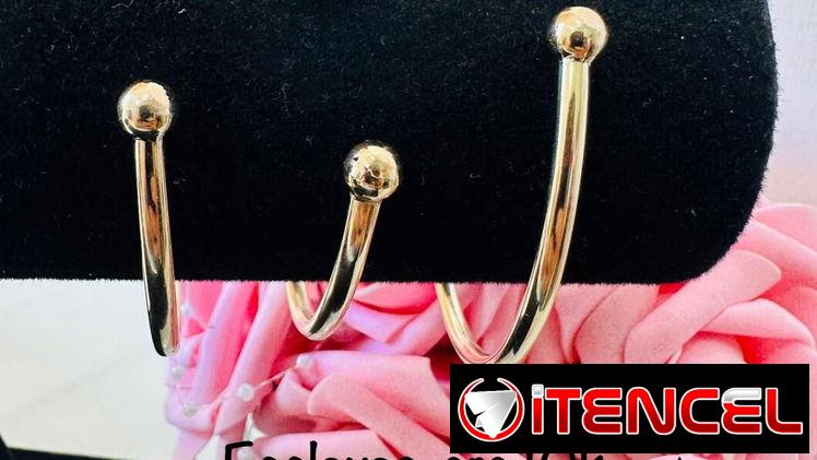 Joyas de oro, plata y acero inoxidable manillas pulsos anillos aretes argollas pircing cadenas anillos pandora dormilona