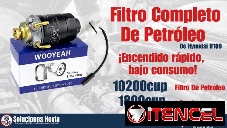 FILTRO COMPLETO DE PETRÓLEO: HYUNDAI H100