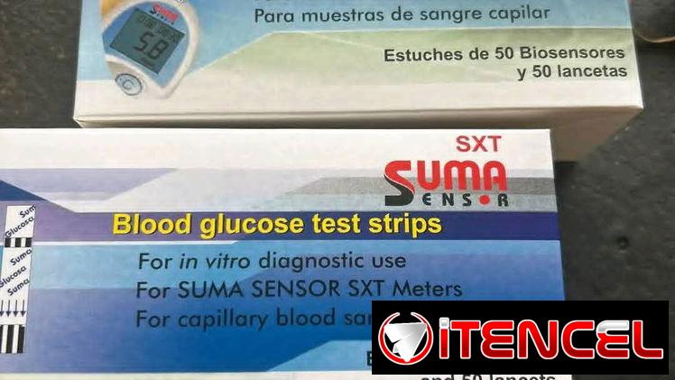 Pack de biosensores y lancetas