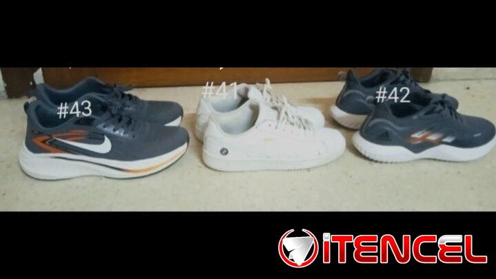Tenis de hombre y mujer