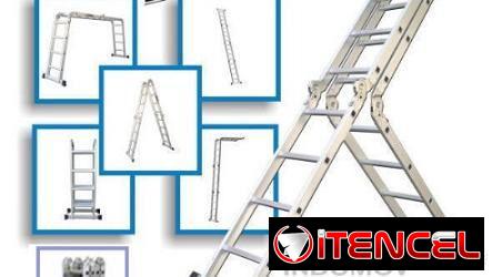 Escalera aluminio multipropósito