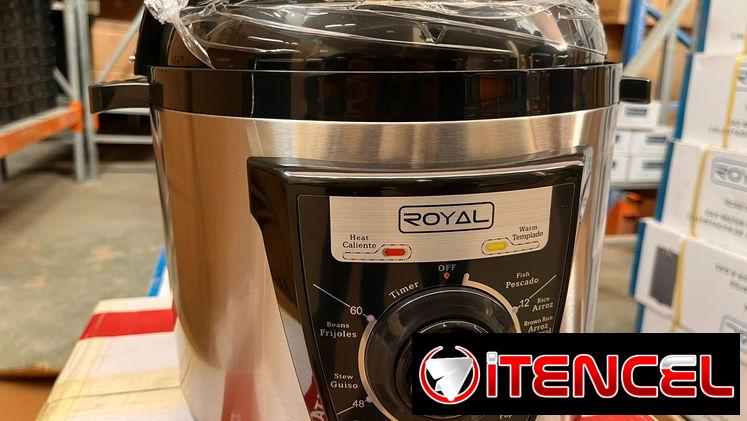 🚧  OLLA REINA 👑 MARCA ROYAL DE 6 LITROS Y 60 MINUTOS 🚧