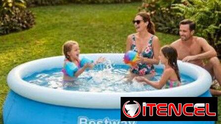 Piscina Bestway nueva, sellada + bomba de aire gratis